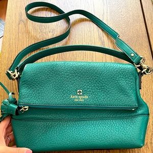 Kate Spade Teal Leather Handbag